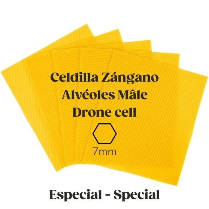 cera estampada celdilla de zangano 1kg Cera especial celdilla de zángano 1kg