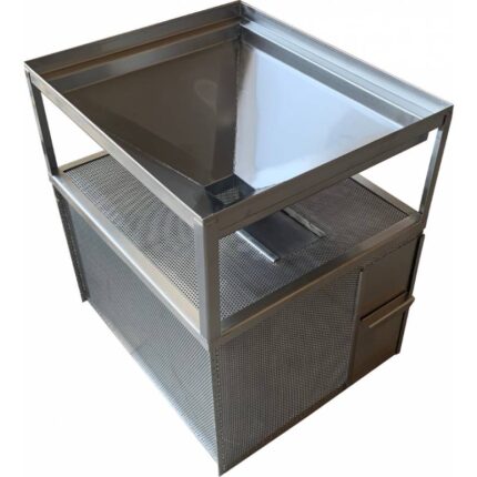 Embudo colector inox para paquetes de abeja