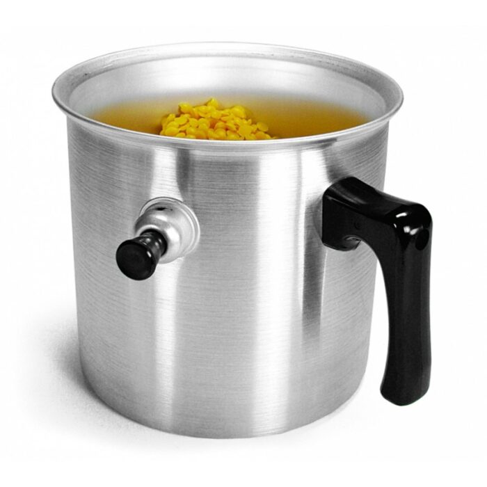 olla aluminio para derretir cera 19l Olla inox para derretir cera 1,9l