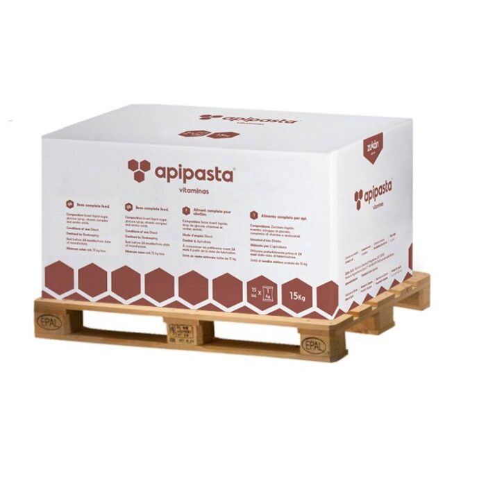 palet de apipasta Palet de Apipasta con vitaminas 1050kg